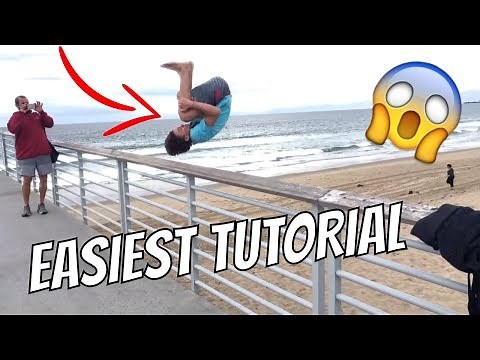 How To Do A Backflip For Beginners!!