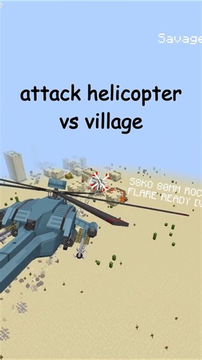 Mi-28 Attack Helicopter - SuperB Warfare Mod #shorts