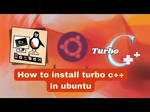 How to Install DOSBox in Ubuntu and Run Turbo C #ubuntulinux #ubuntu