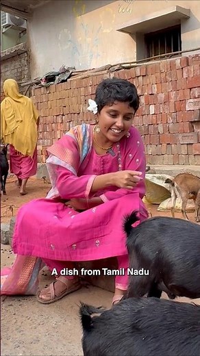 A dish made from goat's blood 😵