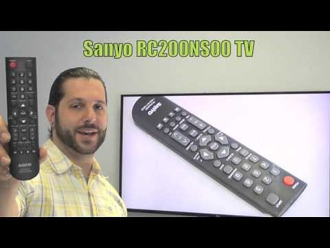 SANYO RC200NS00 TV Remote Control - www.ReplacementRemotes.com