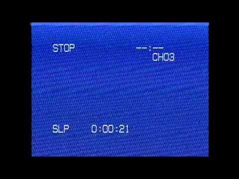 VHS Blue Screen Intro [HD]