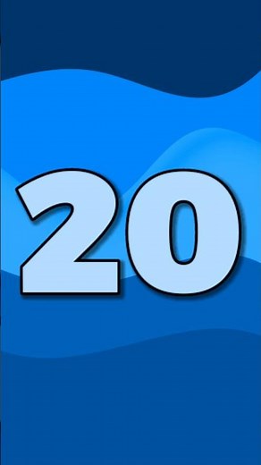 20 Second Countdown Timer with Soundeffect | 20 Second Timer #shorts #short