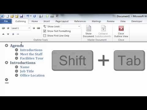 Creating PowerPoint Slides from a Word Outline