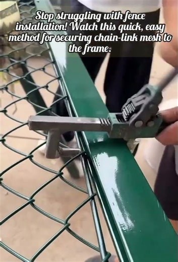 Fast Chain Link Fence Install