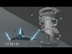 Daily Blender-Make a space scene in 10 minutes·Space station simulation