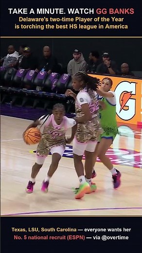 GG Banks is why women's basketball will never be the same 🏀