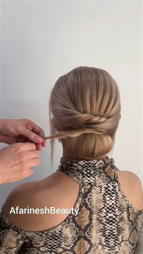 Timeless Elegance 💖 Easy Classic Updo Hack