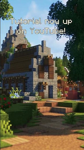 Medieval Farmhouse Tutorial up on my channel now! | Minecraft