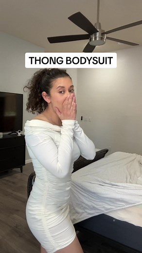 Thong Bodysuit Try-On: Shapewear Haul and Outfit Ideas