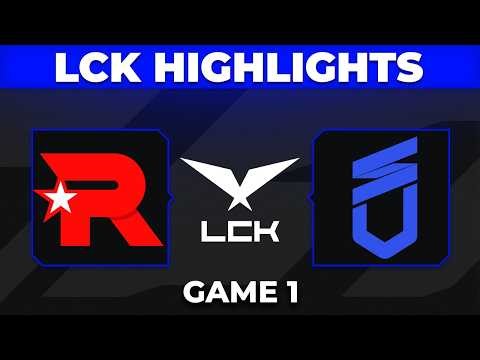 (BANGER) KT vs DNS Highlights Game 1 | LCK Cup 2026 Play-In Round 1 | KT Rolster vs DN SOOPers