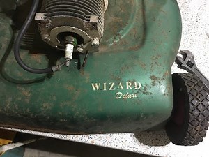 1958 Wizard Deluxe Push Mower Restoration