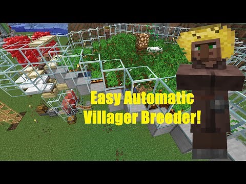 Simple Infinite Villager Farm Tutorial 1.16.5