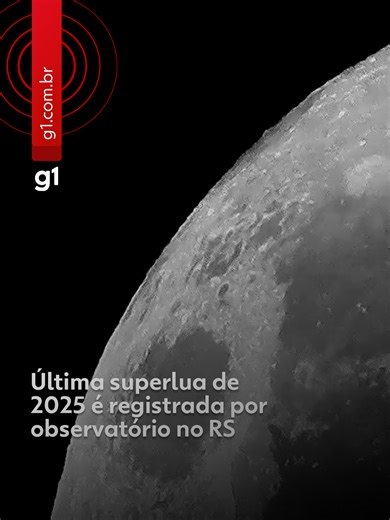 🌕🔭 Quem conseguiu um local com boa visibilidade e céu limpo na noite desta quinta-feira (4) pôde acompanhar a última superlua do ano. O Observatório Heller & Jung, localizado em Taquara, Região Metropolitana de Porto Alegre, registrou a Lua a apenas 357.176 quilômetros da Terra, por volta de 19h30. Essa proximidade fez com que o satélite natural parecesse maior e mais brilhante do que em noites comuns. De acordo com especialistas, essa diferença pode chegar a 10% no tamanho aparente. 🔍Uma sup
