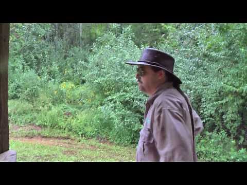 Fanning a single action revolver