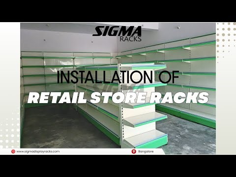 Retail Store Racks Installation in Bangalore | End, Center & Double-Sided Racks by Sigma Racks