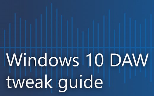 Unofficial Windows 10 Audio Workstation build and tweak guide - Part 1 - Windows MIDI and Music dev