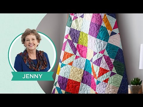 Make the "Wallah!" Quilt with Jenny Doan of Missouri Star (Video Tutorial)