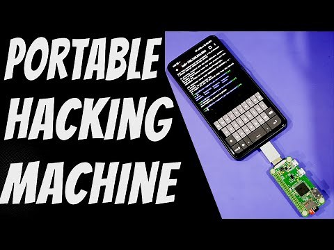 Creation of Portable Hacking machine using Raspberry Pi zero