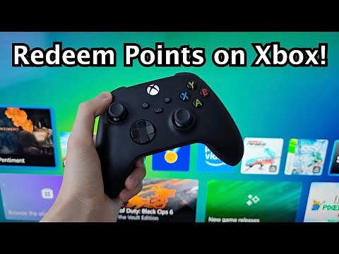 Xbox (Series X, S, One) How to Redeem Microsoft Rewards Points!