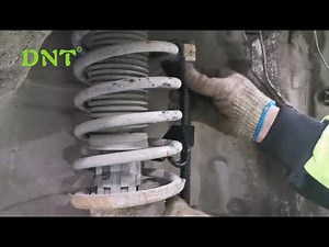 How To Use:How do you compress a coil spring safety by shock spring compressor?