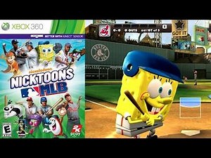 Nicktoons MLB - Full Xbox 360 Kinect walkthrough