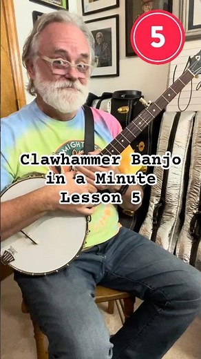 Clawhammer Banjo in a Minute - Lesson 5