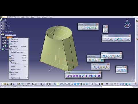 MULTISECTION SURFACE CATIA V5