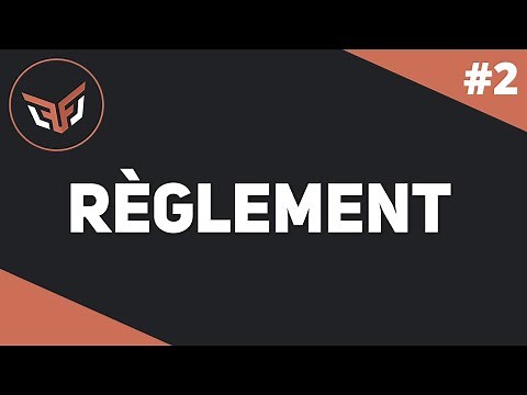 [DRAFTBOT] Créer son règlement !