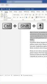 "Mastering the Control Key in Microsoft Word: Top Shortcuts You Need to Know"