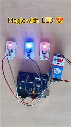Multiple LEDs Control Using Arduino 🔥 | LED Pattern Project | Beginner Electronics Project
