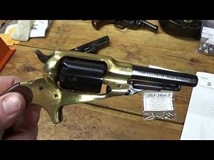 Pietta Remington 1863 Pocket Revolver Part 2 Slix-Shot