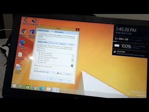 Windows 8.1 System sounds