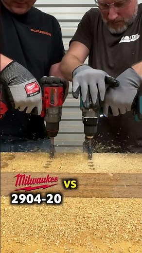 Milwaukee vs Makita Hammer Drill 1v1!