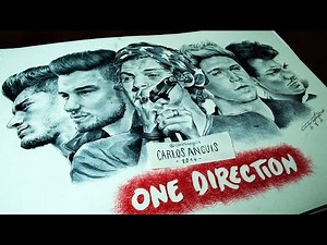 Drawing ONE DIRECTION (Dibujando a ONE DIRECTION)