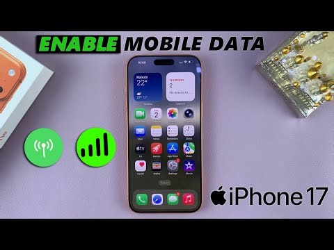 How To Turn ON Mobile Data On iPhone 17 / 17 Pro