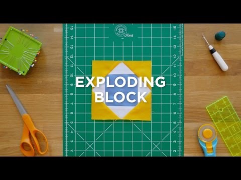 Make an Easy Exploding Block Quilt - Quilt Snips!