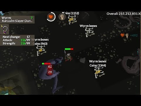 Wyrm Slayer Guide (Supply Efficient for Ironmen) OSRS