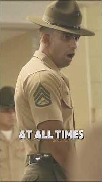 USMC Boot Camp Day 1: First Contact - Recruits Face Their Drill Instructors