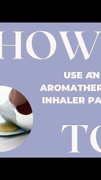 How to Use Aromatherapy Essential Oil Inhalation Patches to Elevate Your Well-being