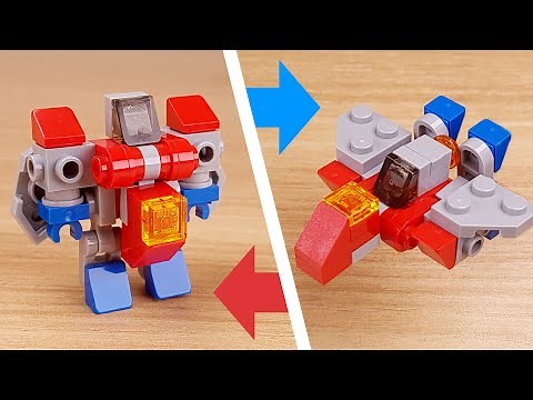 LEGO brick FighterJet transformer robot tutorial Belly Boy #Starscream #LEGO #レゴ変形ロボ #レゴアイデア #레고변신로봇