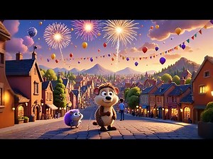 Hedgehog’s Firework Show | Nursery Rhymes for Kids | Baby Songs and Learning Videos