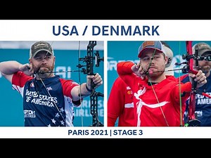 USA v Denmark – compound men's team gold | Paris 2021 Hyundai Archery World Cup S3