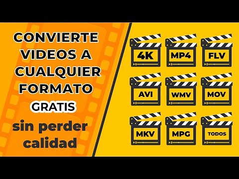 🔴Convertidor de video GRATIS, Convierte a MP4 y cualquier formato sin perder calidad