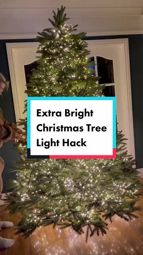 Extra Bright Christmas Tree Light Hack