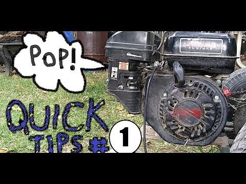 212 PREDATOR POPS AND WONT START DIAGNOSIS