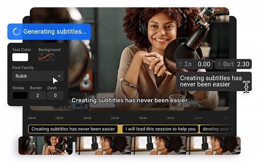Add Subtitles to Video Online for Free | Accurate & Fast