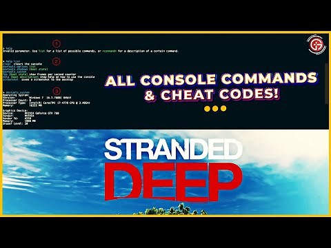 All Stranded Deep Console Commands And Cheat Codes