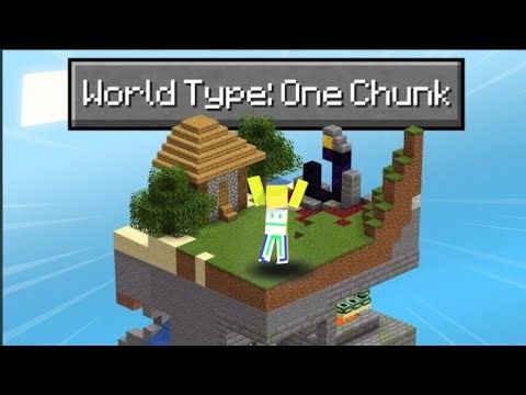 Minecraft, but you have a one chunk....