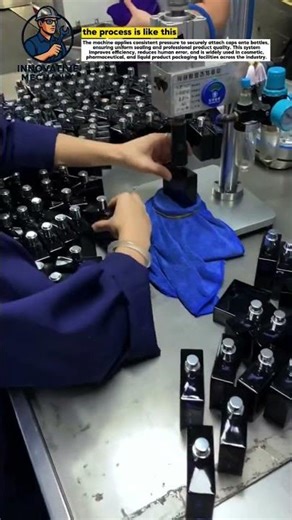 High-Speed Bottle Capping Process Using Pneumatic Press Machine